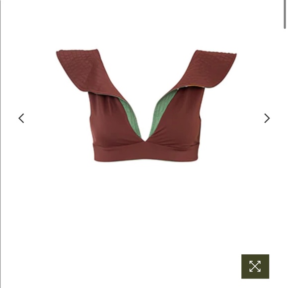 Juan de Dios Reversible Bikini Top- Small - Picture 5 of 8